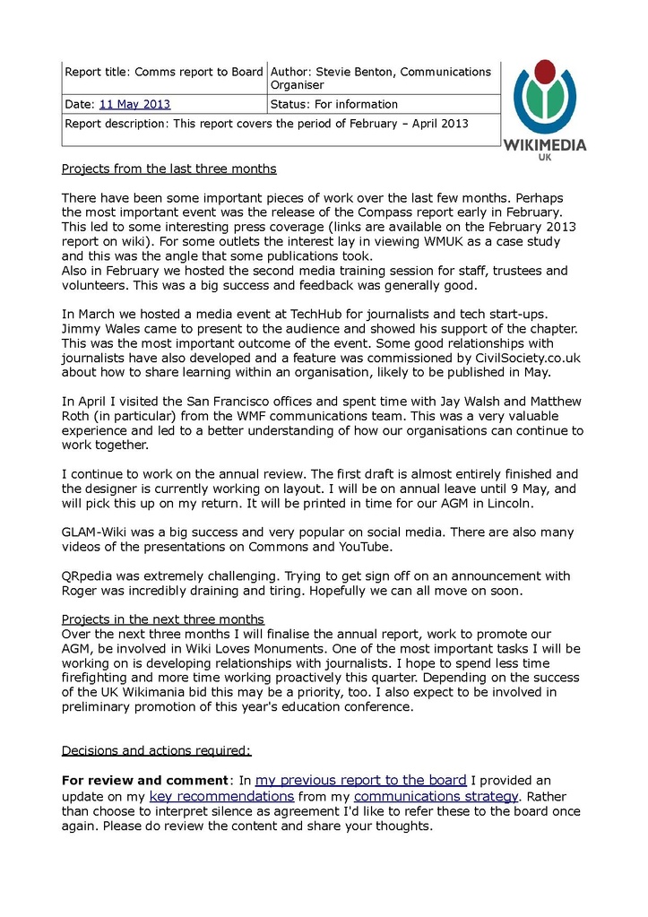 File:Comms report for May 2013 board meeting.pdf