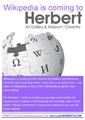 An A4 poster/handout advertising the event