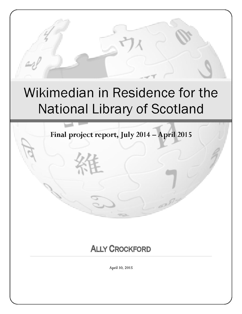 File:NLS Wikimedian in Residence final report 2014-15.pdf