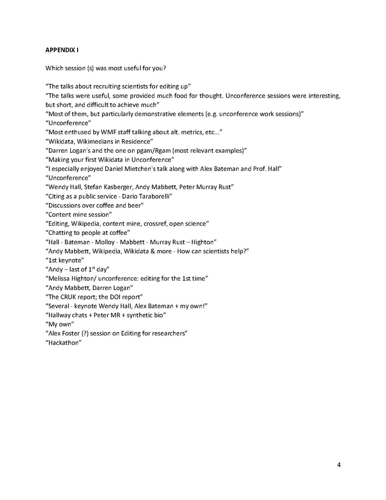File:Wikimedia Science Conference Feedback Summary.pdf