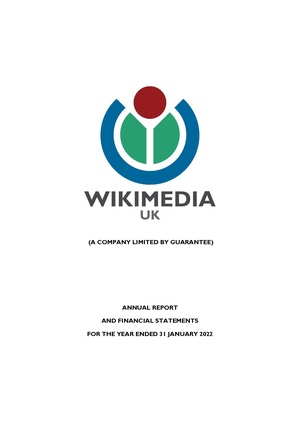 Wikimedia UK annual accounts 2021-22