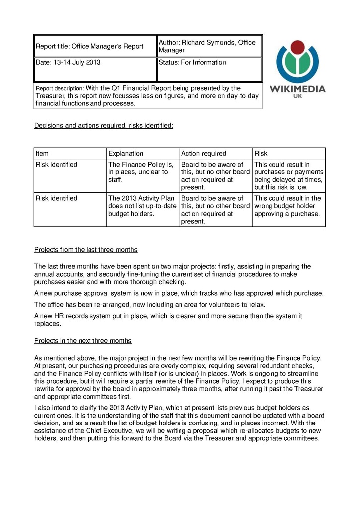 File:Office Manager report, July 2013.pdf