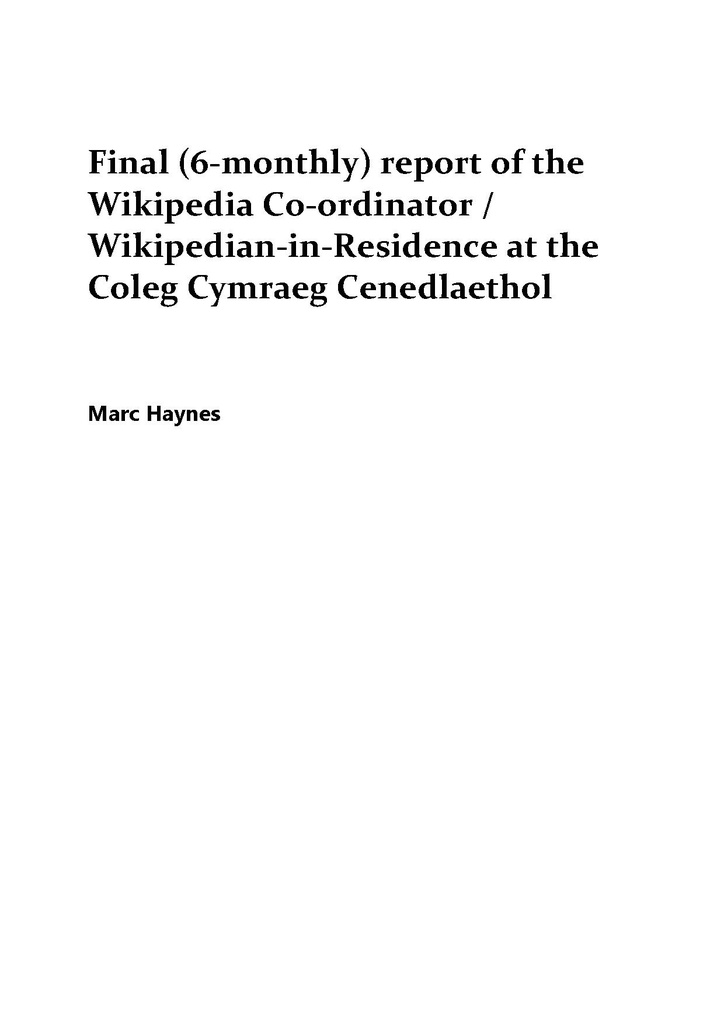 File:WiR Coleg Cymraeg Final Report.pdf