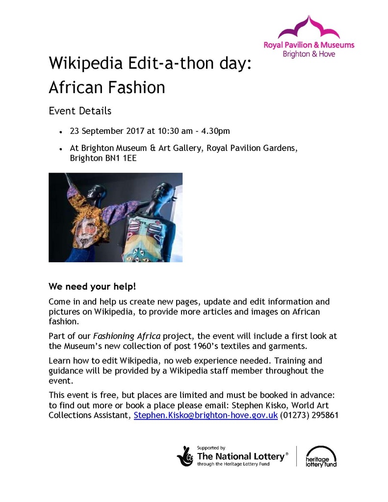 File:Brighton Museum African Fashion Editathon.pdf