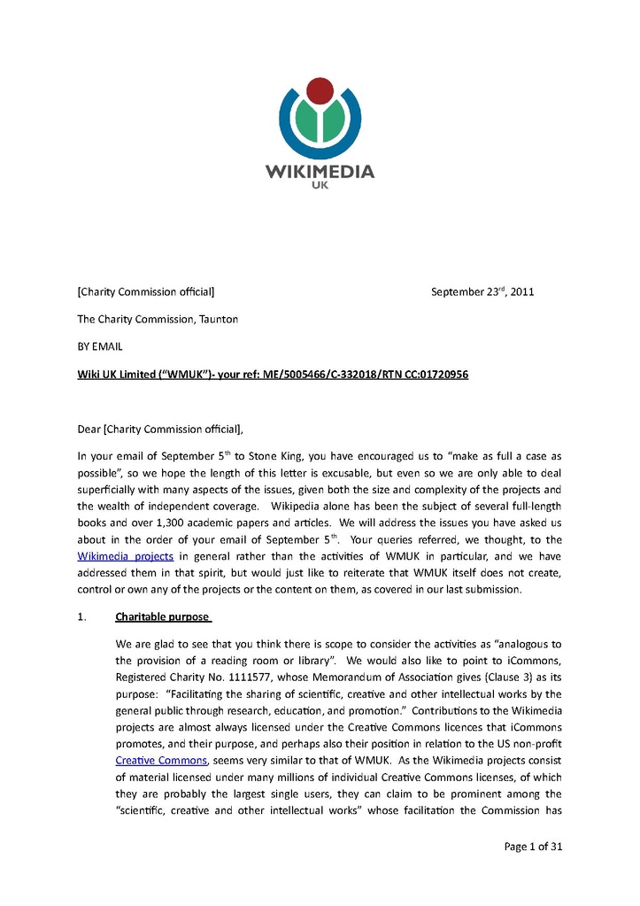 File:CCR07 2011-09-26 Final submission letter WMUK to Charity Commission.pdf