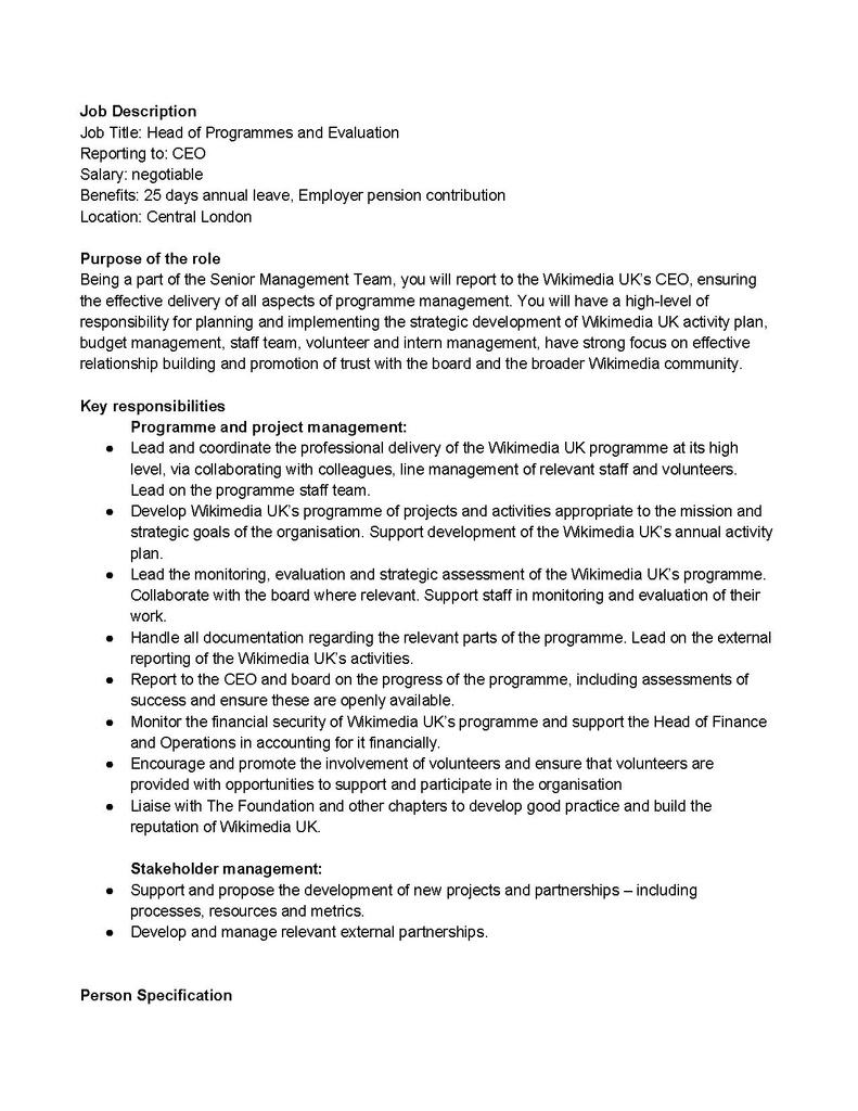 File:Head of Programmes and Evaluation job description.pdf