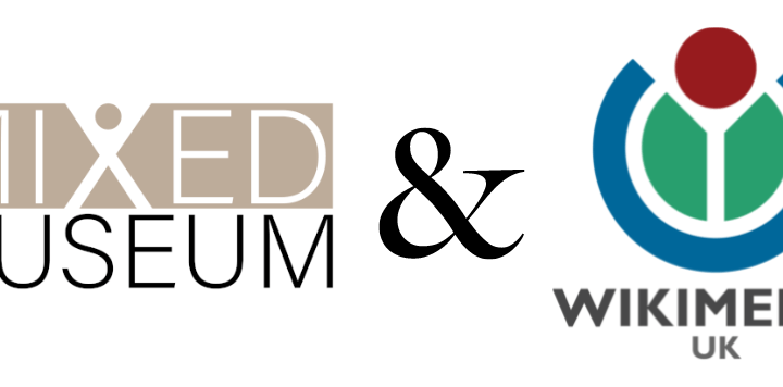 The Mixed Museum and Wikimedia UK logos