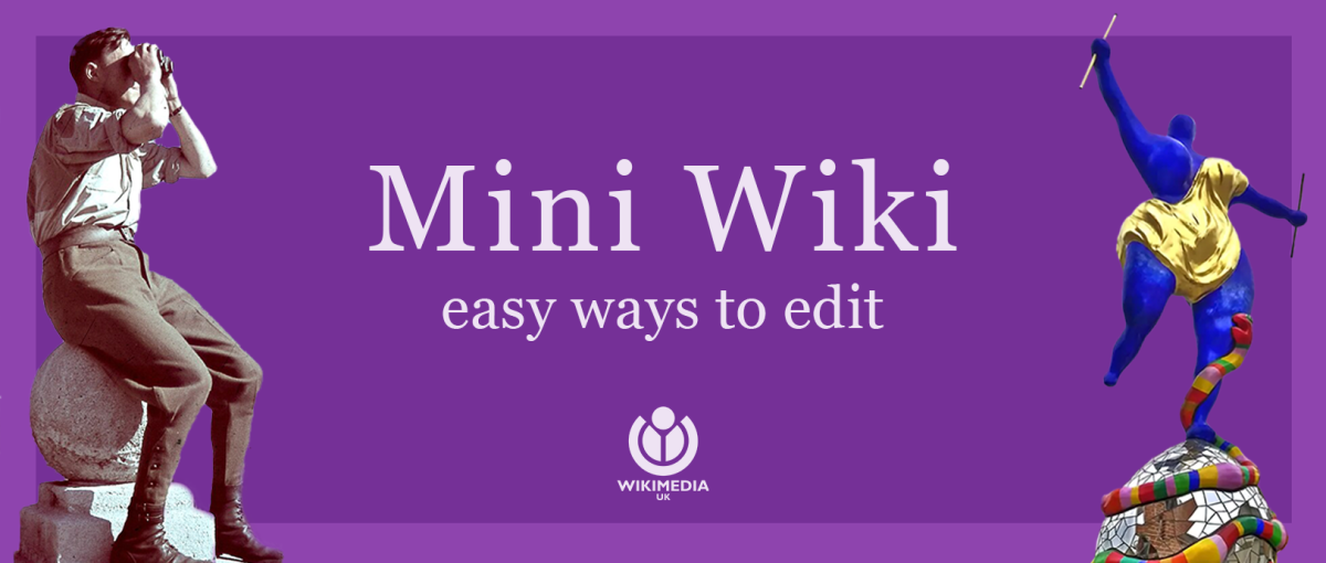 Mini Wiki: Quick and easy ways to get involved with the Wiki world
