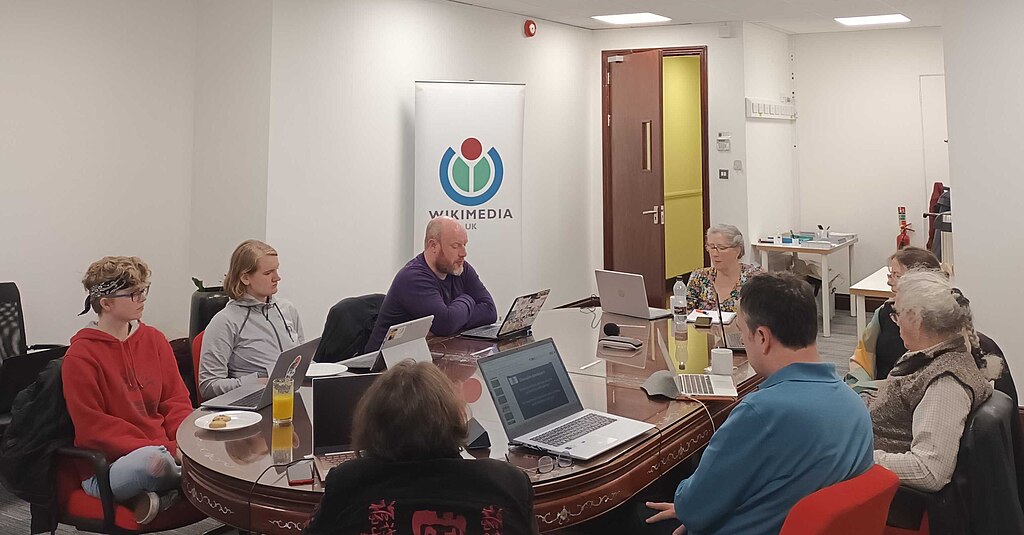 Wikimedia UK Train the Trainer session